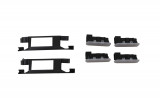Retrofit kit LED footwell lighting Front and Rear for VW Golf 8 CD, CG 