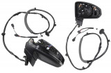 Complete set folding exterior mirrors for Audi TT FV PR-Number: Right hand drive, L0R