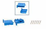 Repair kit connector 6 pin 6Q0 972 706 MQS socket housing blue Cross section: 0.5-1.0mm², Version: Connector + Terminal
