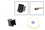 Repair kit connector 4 pin plug housing Hirschmann 4 MB A 220 545 3928 Cross section: 1.5mm², Version: Assembled Harness