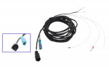 Cable set for VW, Seat rear view camera - version Low Vehicle: MQB - mounting bumper