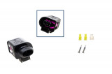 Repair kit connector 2 pin 4D0 971 992 plug housing for VW Audi Seat Skoda Cross section: 0.5-1.0mm², Version: Connector + Terminal