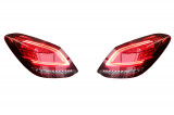 Complete set LED facelift taillights for Mercedes Benz C-Class W205 sedan 