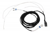 Cable set extension mLWR xenon to halogen headlights for Audi A4 B6 
