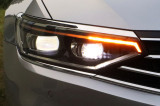 LED headlights with LED daytime running light (DRL) for VW Passat B8 Version: Matrix