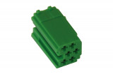 Repair kit connector 6 pin for MINI ISO connector housing Cross section: All, Version: Only Connector
