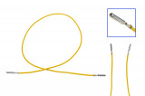 Repair cable, single cable Audi round male 4mm 2.5 as 000 979 216 E Version: Equipped on both sides