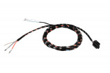 Cable set for electric luggage compartment cover for Audi A6 4G Avant 