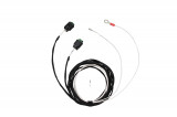 Complete set heated windscreen washer nozzles for VW 