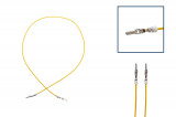 Repair cable, single cable Male pin contact 2.8 as 000 979 026 E Version: Equipped on both sides