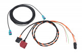 TV Tuner Harness with Fiber Optic for Audi A8 4H Factory fitted DVD changer available?: Yes