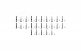 Tinned 2.8 male contact, 1.5 - 2.5 mm² Quantity: 25 pieces