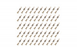 JPT junior power timer ISO Doubleflat Feather, Spring Contact 0.5 - 1,0 mm² Quantity: 50 pieces