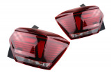 Complete set LED taillights darkened for VW Polo AW1 Version: Right hand traffic
