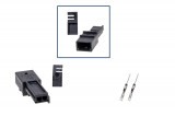 Repair kit connector 2 pin 8E0 972 763 pin plug housing Cross section: 0.5-1.0mm², Version: Connector + Terminal