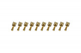 FASTIN-FASTON push-on contact brass blank 0,5 - 1,5 mm² Quantity: 10 pieces