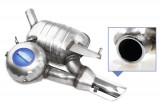 Original rear silencer left incl. sound generator for Audi A6, A7 4G Model year: up to model year 2014