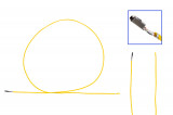 Repair cable, single cable MQS Clean Body 0.5 000 979 030 E Version: Single sided equipped
