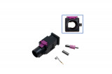 FAKRA pen - male Plug: Coding A / deep black