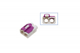 FAKRA double-socket housing - female like 6Q0 035 608 K Plug: Coding B / cream white