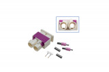 FAKRA double pen - male Plug: Coding B / cream white