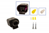 Repair kit connector 2 pin 1J0 973 702 plug housing for VW Audi Seat Skoda Cross section: 0.5-1.0mm², Version: Connector + Terminal