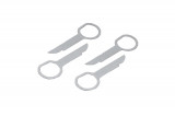 Radio removal key 4x for VW, Ford, Audi, Seat, Skoda, Mercedes 