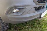Complete set parking aid Code JB7 for Mercedes Sprinter series 907/910 Equipment: without code FR8, rear view camera not available, Equipment 2: Nur Einparkhilfe Nachrüstung, Equipment 3: with Navigation