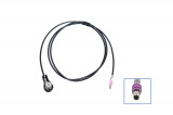Fakra-cable 50 ohm antenna connector (female) to male Cable length: 0,3m