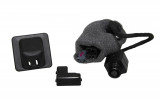Complete set Rear View Camera for VW T6.1 SH Equipment 2: Heckklappe, Variant: static guides