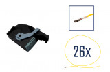 Repair kit connector 26 pin  plug housing for VW MFD 1 - Audi RNS-D Cross section: 0.5mm², Version: Assembled Harness