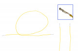 Repair cable, single cable MCON 0.35 as 000 979 053 E Version: Equipped on both sides