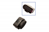 Repair kit connector 10 pin 1J0 973 735 socket housing for VW Audi Seat Skoda Cross section: All, Version: Only Connector