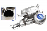 Original rear silencer right incl. sound generator for Audi A6, A7 4G Model year: from model year 2013 - allroad