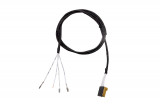 Cable set for retrofitting the central locking button on the passenger side for Audi A4 8W, A5 F5, Q5 FY 
