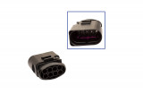 Repair kit connector 4 pin 8D0 973 834 plug housing for VW Audi Seat Skoda Cross section: All, Version: Only Connector