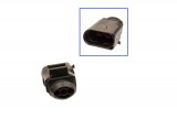 Repair kit connector 3 pin 1J0 973 803 plug housing for VW Audi Seat Skoda Cross section: All, Version: Only Connector
