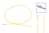 Repair cable, single cable 2.8mm flat plug with latching lug 1.0 as 000 979 105 E Version: Single sided equipped