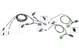 Cable set of facelift LED taillights for Audi A3 8V PR-Number: 8SA