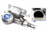 Original rear silencer left incl. sound generator for Audi A6, A7 4G Model year: from model year 2013 - allroad