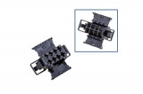 Repair kit connector 8 pin 1J0 972 724 / 191 972 724 plug housing for VW Audi Seat Skoda Cross section: All, Version: Only Connector