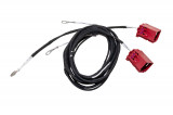 Electric seat adjustment cable set, lordosis for Audi Q3 F3 