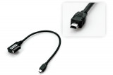 Mini USB connection cable for Audi AMI, VW MEDIA IN 