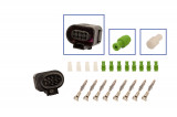 Repair kit connector 8 pin 1J0 973 714 plug housing for VW Audi Seat Skoda Cross section: 0.5-1.0mm², Version: Connector + Terminal