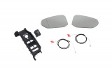 Complete set of heated exterior mirrors for Audi Q2 GA 