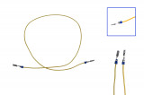 Repair cable, single cable HPCS 1.0 as 000 979 141 E + SEAL Version: Equipped on both sides