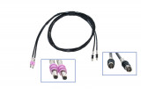 Fakra-cable 2x socket (female) to 2x male Cable length: 0,3m