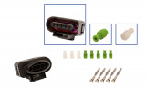 Repair kit connector 5 pin 1J0 973 705 plug housing for VW Audi Seat Skoda Cross section: 0.5-1.0mm², Version: Connector + Terminal