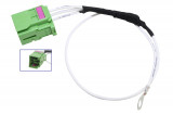Trailer hitch ground adapter cable set for VW Touareg 7P 