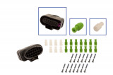 Repair kit connector 14 pin 4H0 973 717 plug housing for VW Audi Seat Skoda Cross section: 0.5-1.0mm², Version: Connector + Terminal